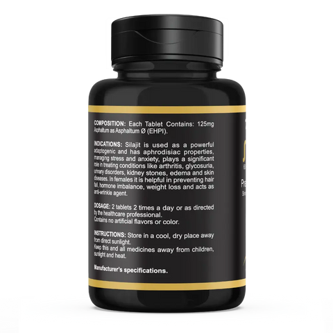 Silajit - Tablets Silajit - Tablets