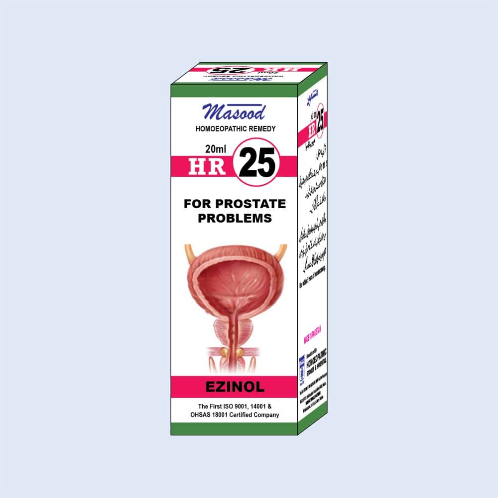 HR-25 (EZINOL) - Dr. Masood Homoeopathic Pharmaceuticals HR-25 (EZINOL) - Dr. Masood Homoeopathic Pharmaceuticals