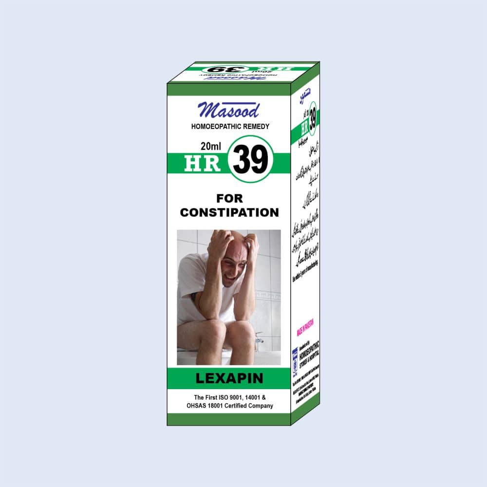 HR-39 (LEXAPIN) - Dr. Masood Homoeopathic Pharmaceuticals HR-39 (LEXAPIN) - Dr. Masood Homoeopathic Pharmaceuticals