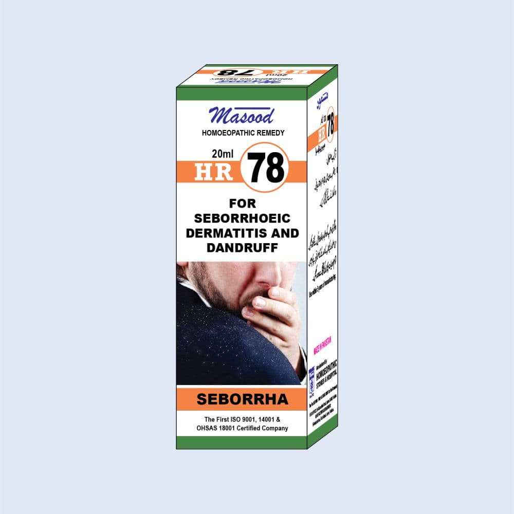 HR NO-78 (SEBORRHA) - Dr. Masood Homoeopathic Pharmaceuticals HR NO-78 (SEBORRHA) - Dr. Masood Homoeopathic Pharmaceuticals