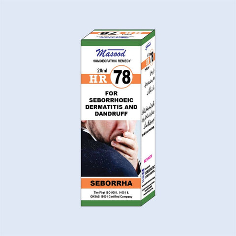 HR NO-78 (SEBORRHA) - Dr. Masood Homoeopathic Pharmaceuticals HR NO-78 (SEBORRHA) - Dr. Masood Homoeopathic Pharmaceuticals