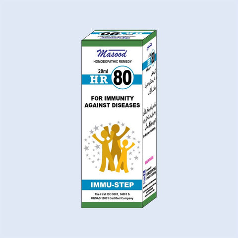 HR NO-80 (IMMU-STEP) - Dr. Masood Homoeopathic Pharmaceuticals HR NO-80 (IMMU-STEP) - Dr. Masood Homoeopathic Pharmaceuticals