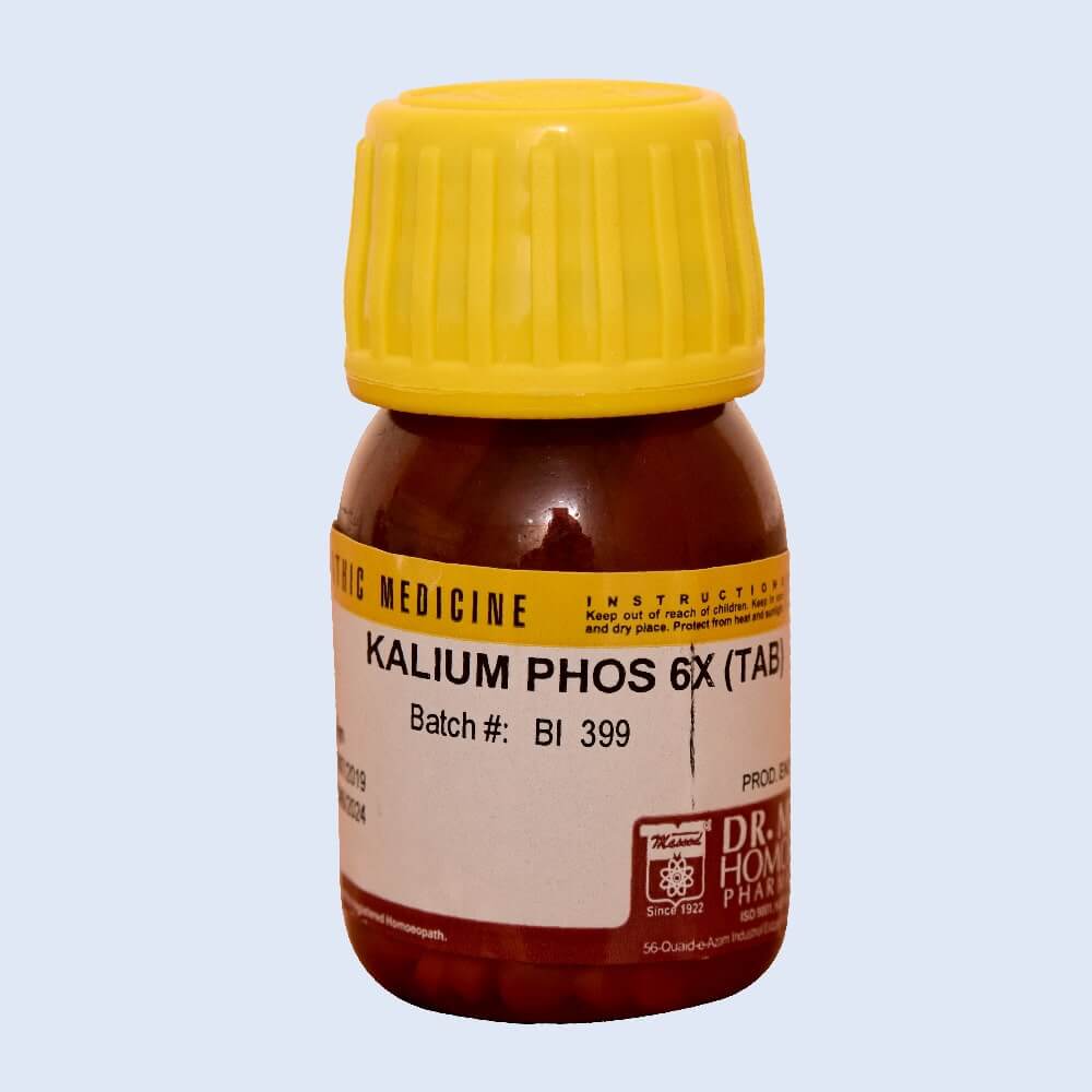 Kaluim Phosporicum (Kali Phos) | 6X , 3X , 12 X 200X & 1000X Kaluim Phosporicum (Kali Phos) | 6X , 3X , 12 X 200X & 1000X