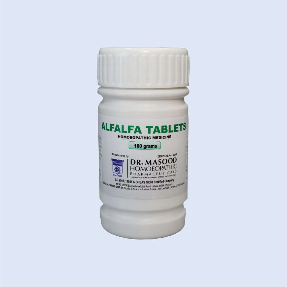 Masood's Allfalfa Tablets | Homeopathic Medicine for Weight Gain & Health Masood's Allfalfa Tablets | Homeopathic Medicine for Weight Gain & Health