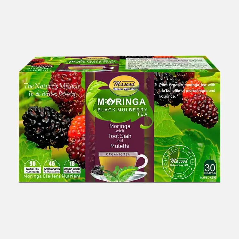 MORINGA BLACK MULBERRY TEA