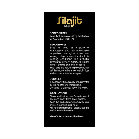 Silajit - Syrup