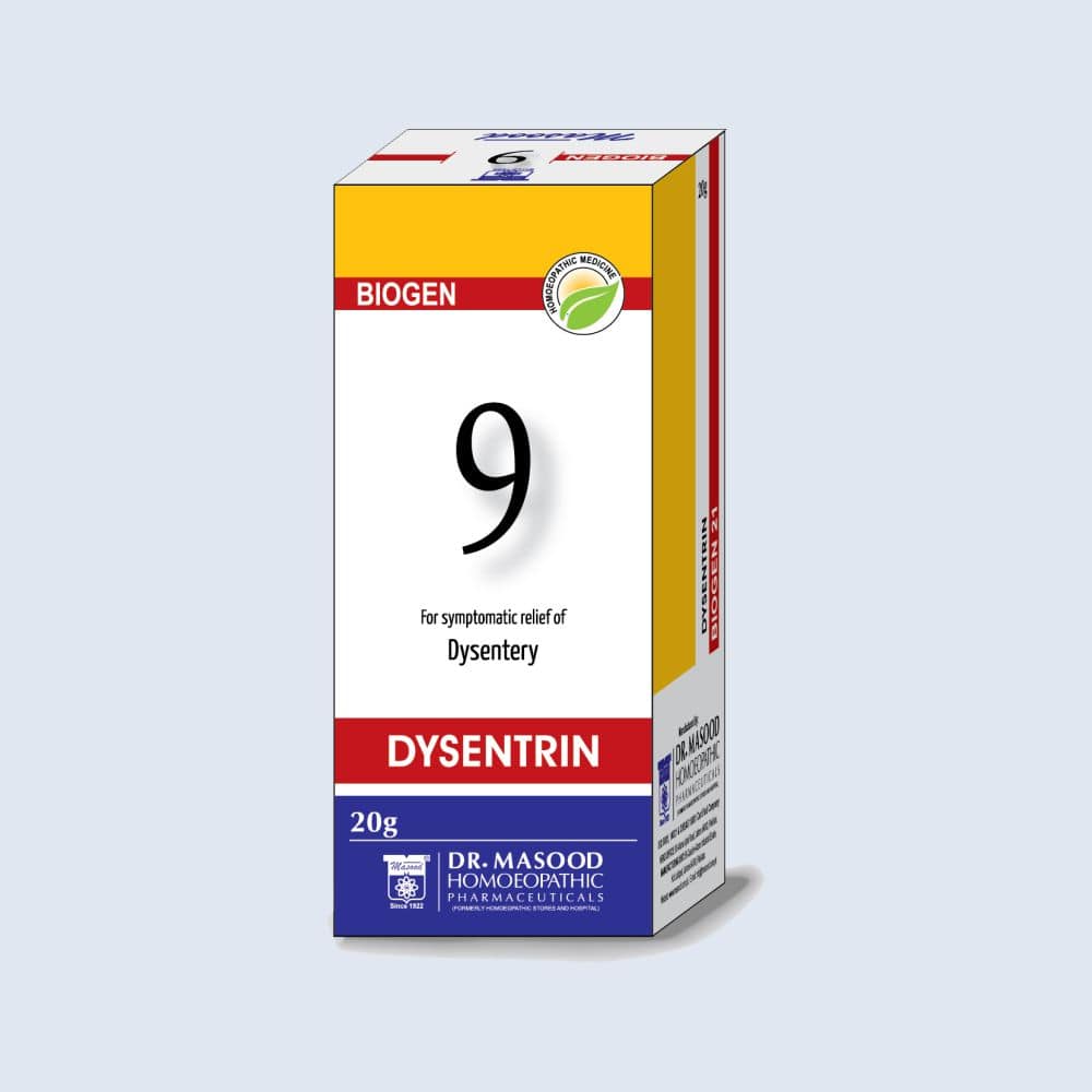 BIOGEN 9 DYSENTRIN -BioGen 9 - For Dysentery & Blood Stool |-dr masood Homeopathic pharma