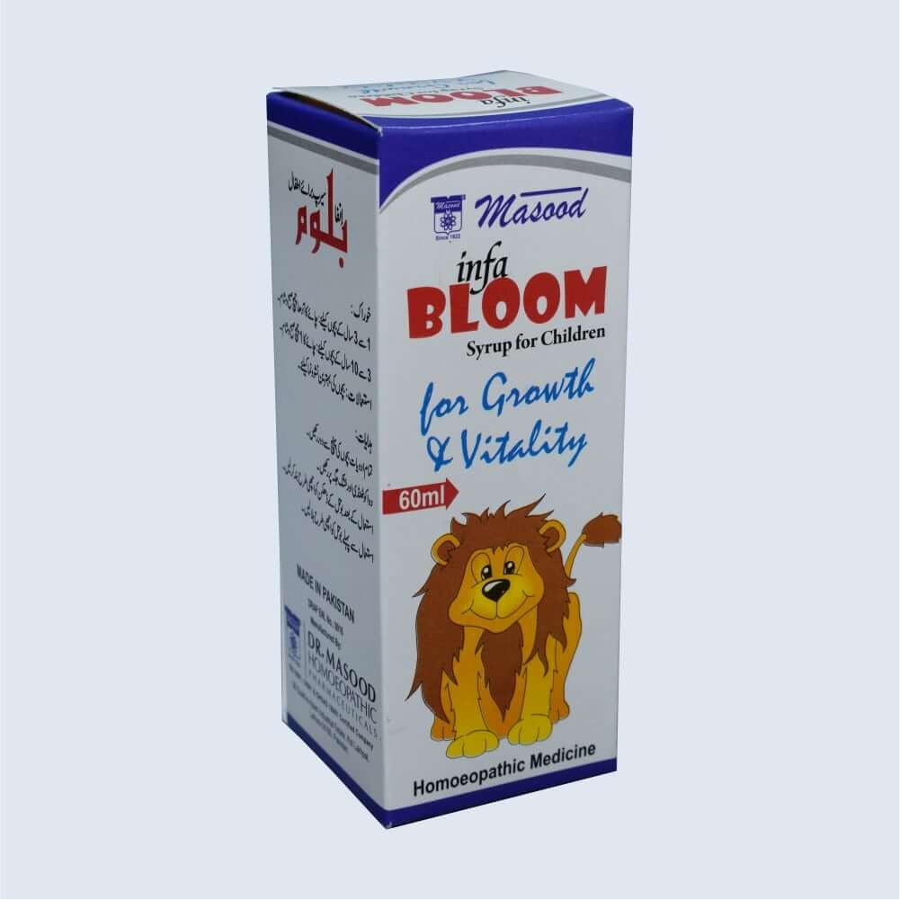 Infa Bloom Syrup - Tonic For Children (Growth & Vitality) - Dr. Masood