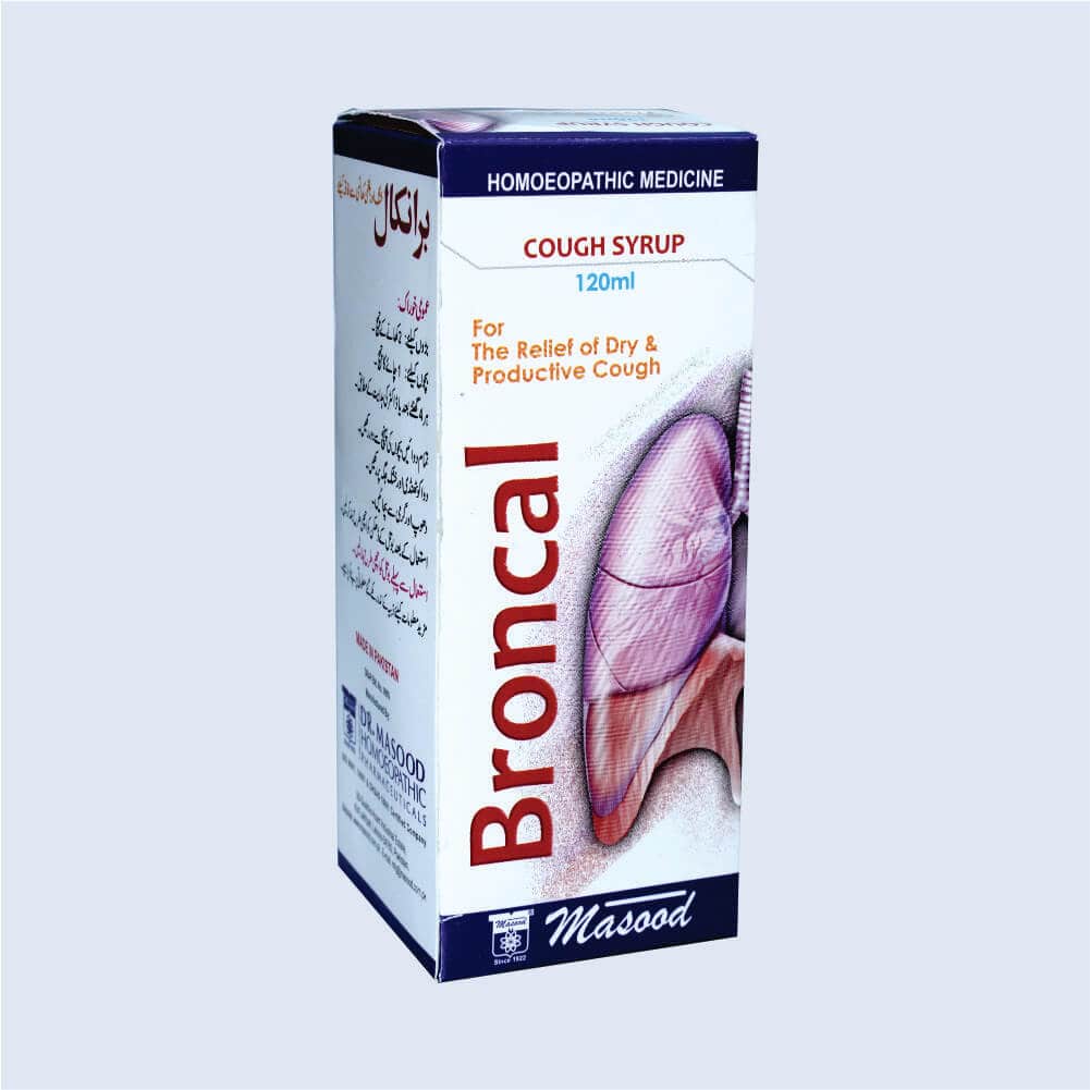 Broncal cough syrup - Dr. Masood-homeopathic-cough-syrup