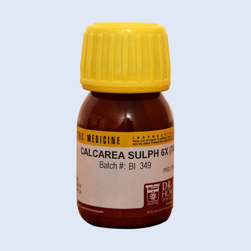 Calcarea Sulph 3X, 6X, 12X to 1000X -dr-masood