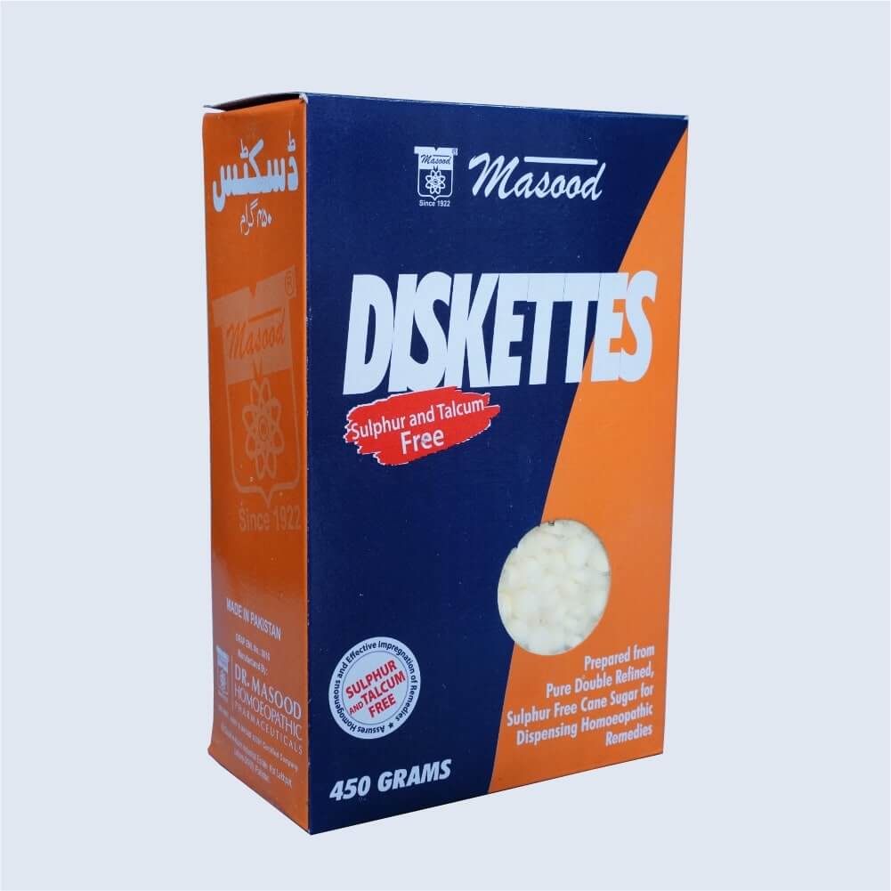 Diskettes - Dr. Masood Homoeopathic Pharmaceuticals