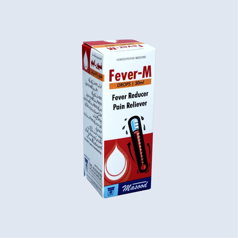 FEVER-M -Homeopathic medicine for Fiver, pain & dengue