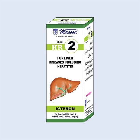 ICETRON - HR. 2- Homeopathic Drops for Liver (Hepatitis) & Gall bladder stones- Dr Masood