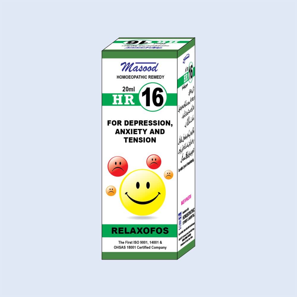 HR-16 (RELAXOFOS) - Dr. Masood Homoeopathic Pharmaceuticals