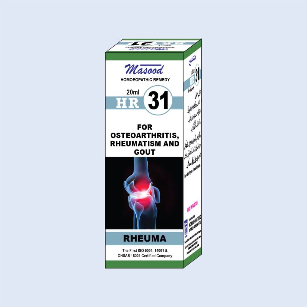 HR-31 (RHEUMA) - Dr. Masood Homoeopathic Pharmaceuticals