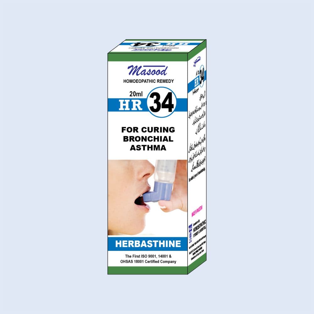 HR-34 (HERBUSTHINE) - Dr. Masood Homoeopathic Pharmaceuticals