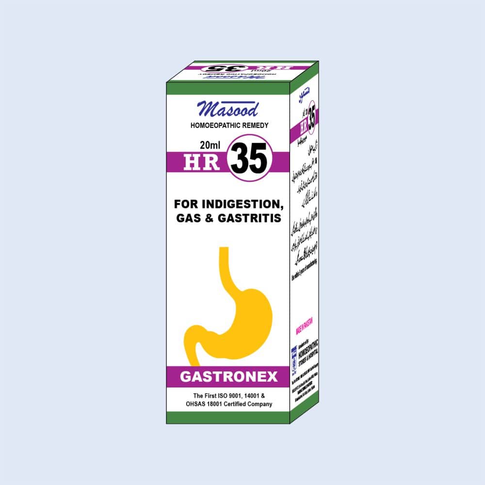 HR-35 (GASTRONEX) - Dr. Masood Homoeopathic Pharmaceuticals