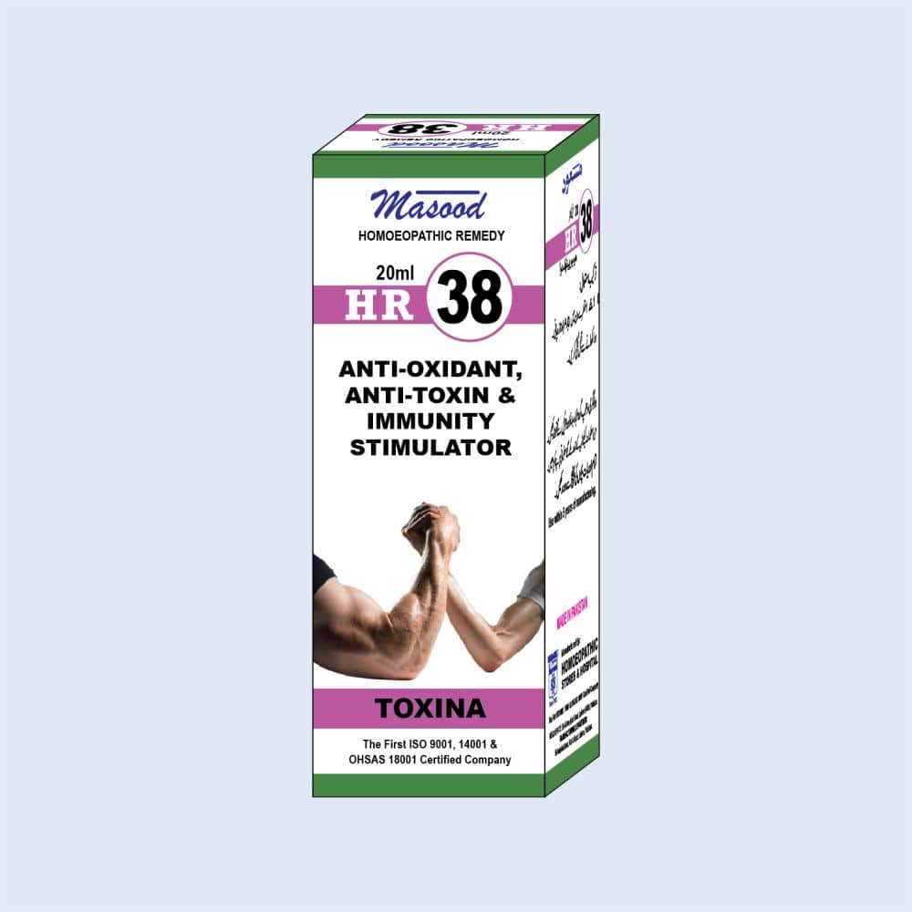 HR-38 (TOXINA) - Dr. Masood Homoeopathic Pharmaceuticals
