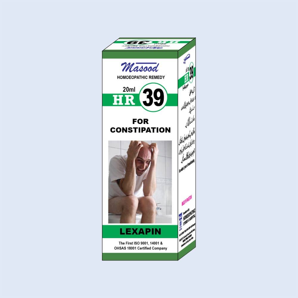 HR-39 (LEXAPIN) - Dr. Masood Homoeopathic Pharmaceuticals