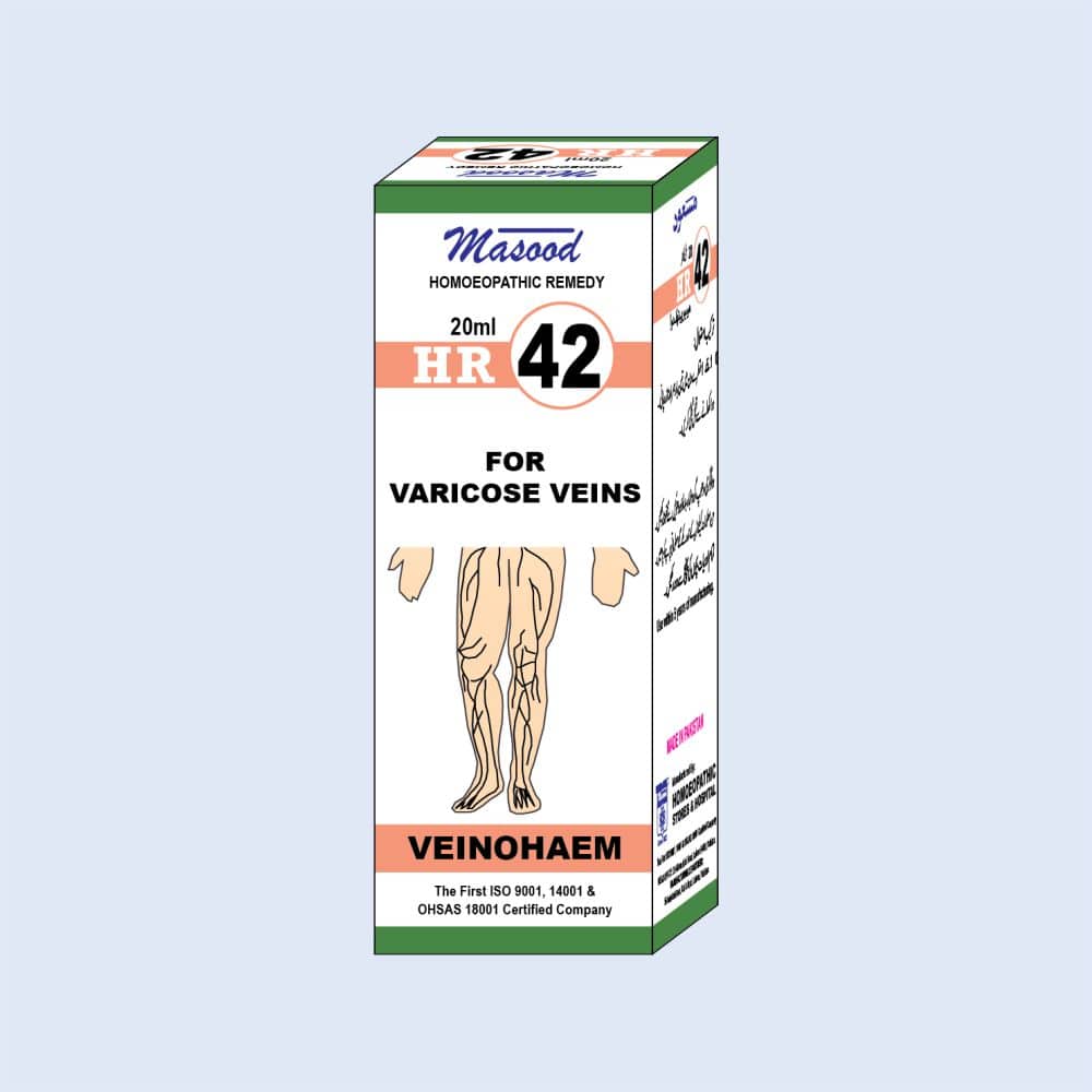 HR-42 (VEINOHAEM) - Dr. Masood Homoeopathic Pharmaceuticals