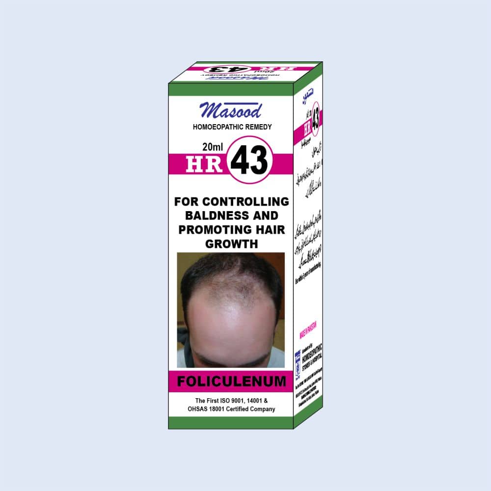 HR-43 (FOLICULENUM) - Dr. Masood Homoeopathic Pharmaceuticals