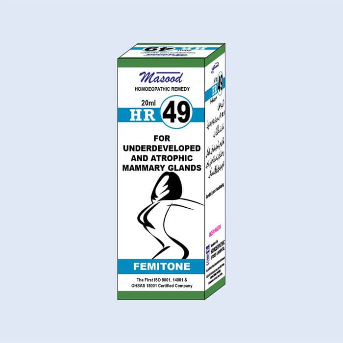 HR 49 (Femitone) For Female Breast Enlargement & tightening in Pakistan - Dr,Masood Homeopathic pharma