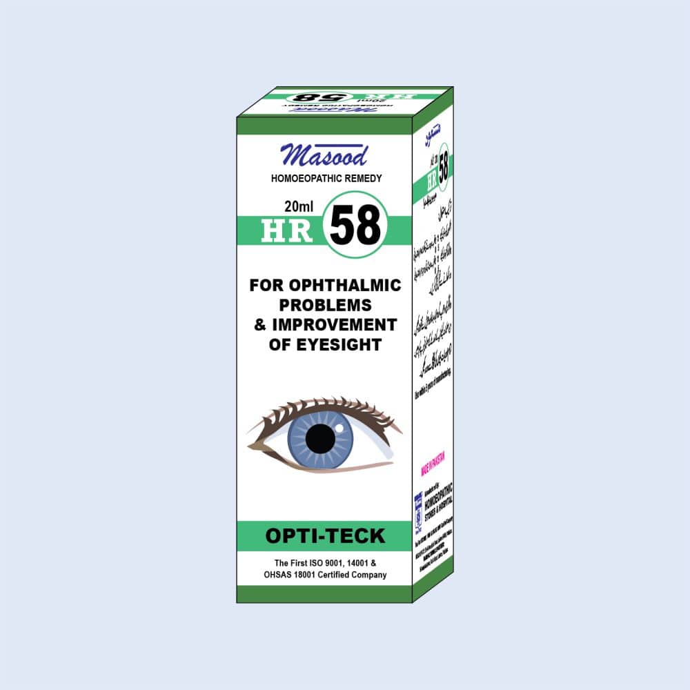 HR NO-58 (OPTI-TECK) - Dr. Masood Homoeopathic Pharmaceuticals