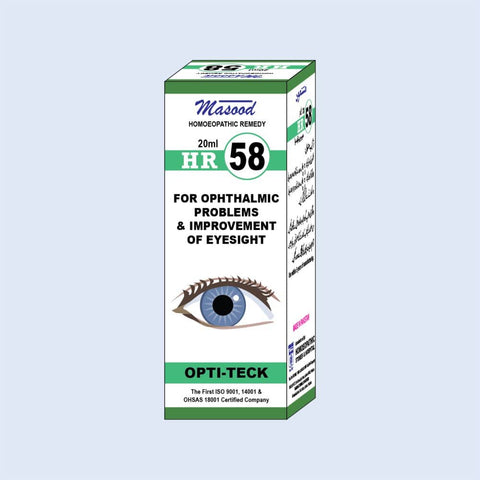 HR NO-58 (OPTI-TECK) - Dr. Masood Homoeopathic Pharmaceuticals