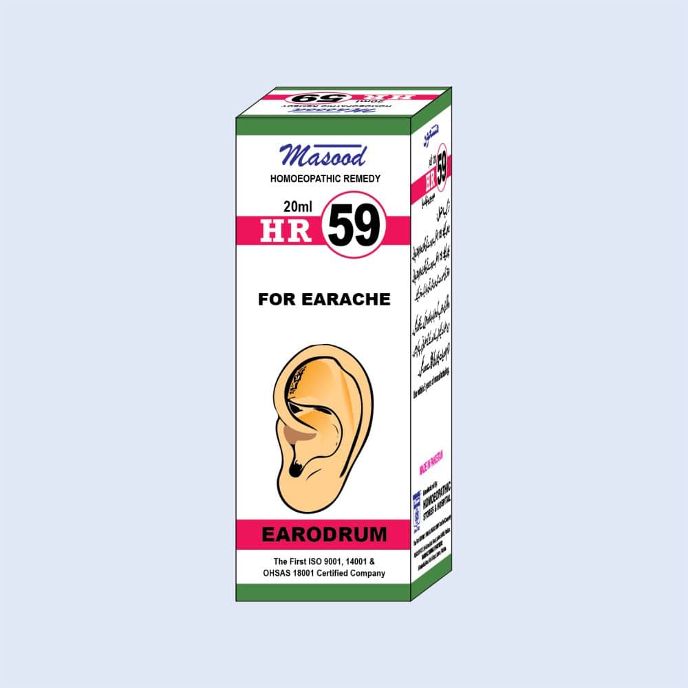 HR NO-59 (EARODRUM) - Dr. Masood Homoeopathic Pharmaceuticals