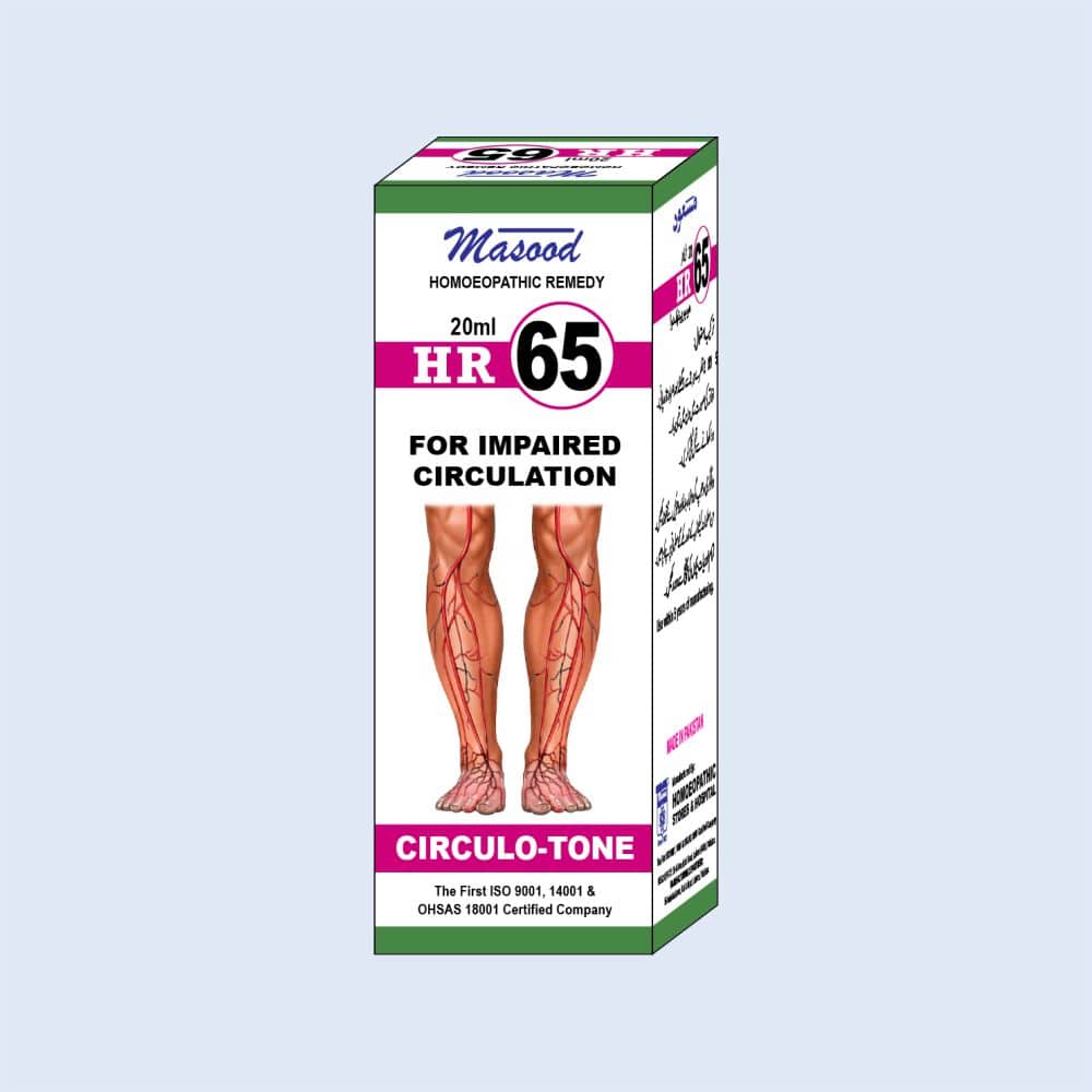 HR NO-65 (CIRCULO-TONE) - Dr. Masood Homoeopathic Pharmaceuticals