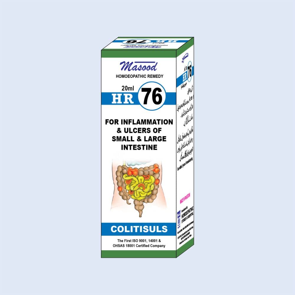 HR NO-76 (COLITISULS) - Dr. Masood Homoeopathic Pharmaceuticals