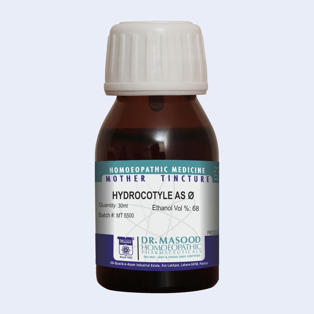 HYDROCOTYLE AS q-mother tincture-dr.masood-homeopathic-pharma