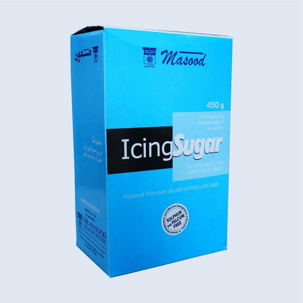 Icing Sugar (Talcum Free) by Dr. Masood Homoeopathic Pharma