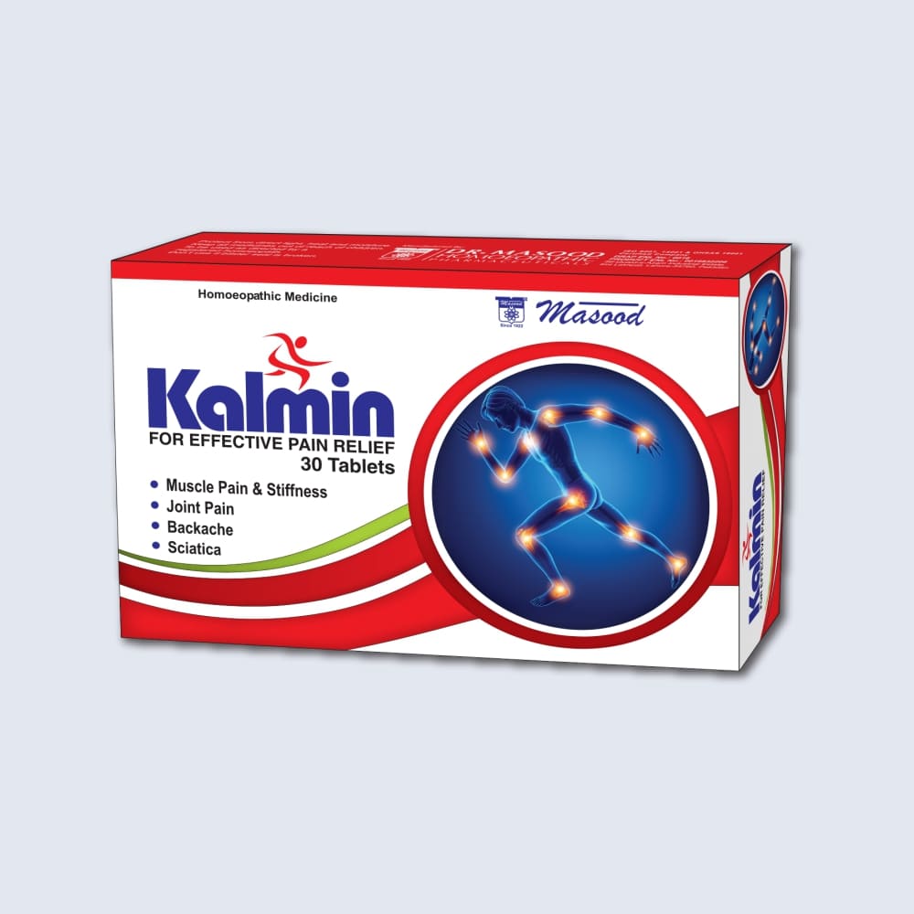 Masood's Kalmin Tablets-Homeopathic Pain killer Medicine-30 Tablets - Buy Online