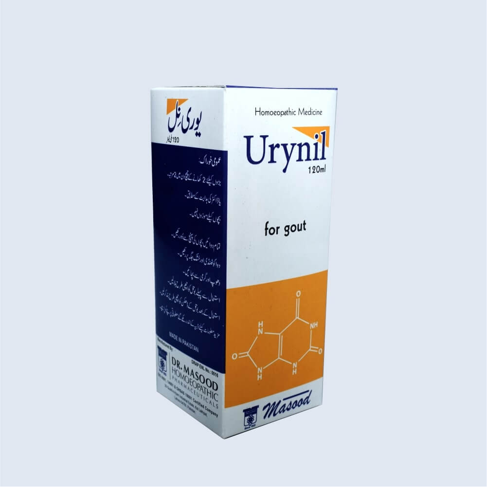 Urynil Syrup - Homeopathic Medicine for Gout- Dr. Masood homeoapthic