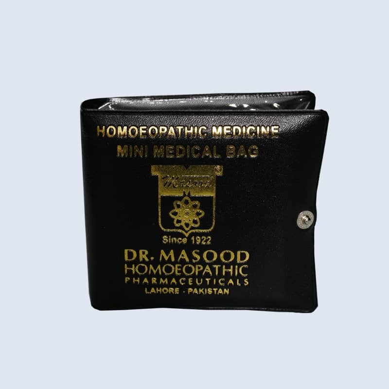 Mini Medical Bag - 32 Homeopathic Medicines in a Bag- Dr. Masood