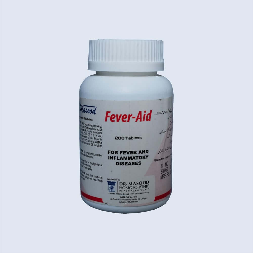 Fever-Aid -  For Fever Related Symptoms- Dr. Masood