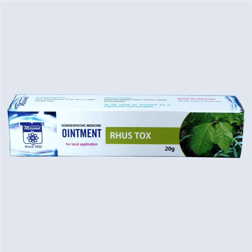 rhus tox - Dr. Masood Homoeopathic Pharmaceuticals