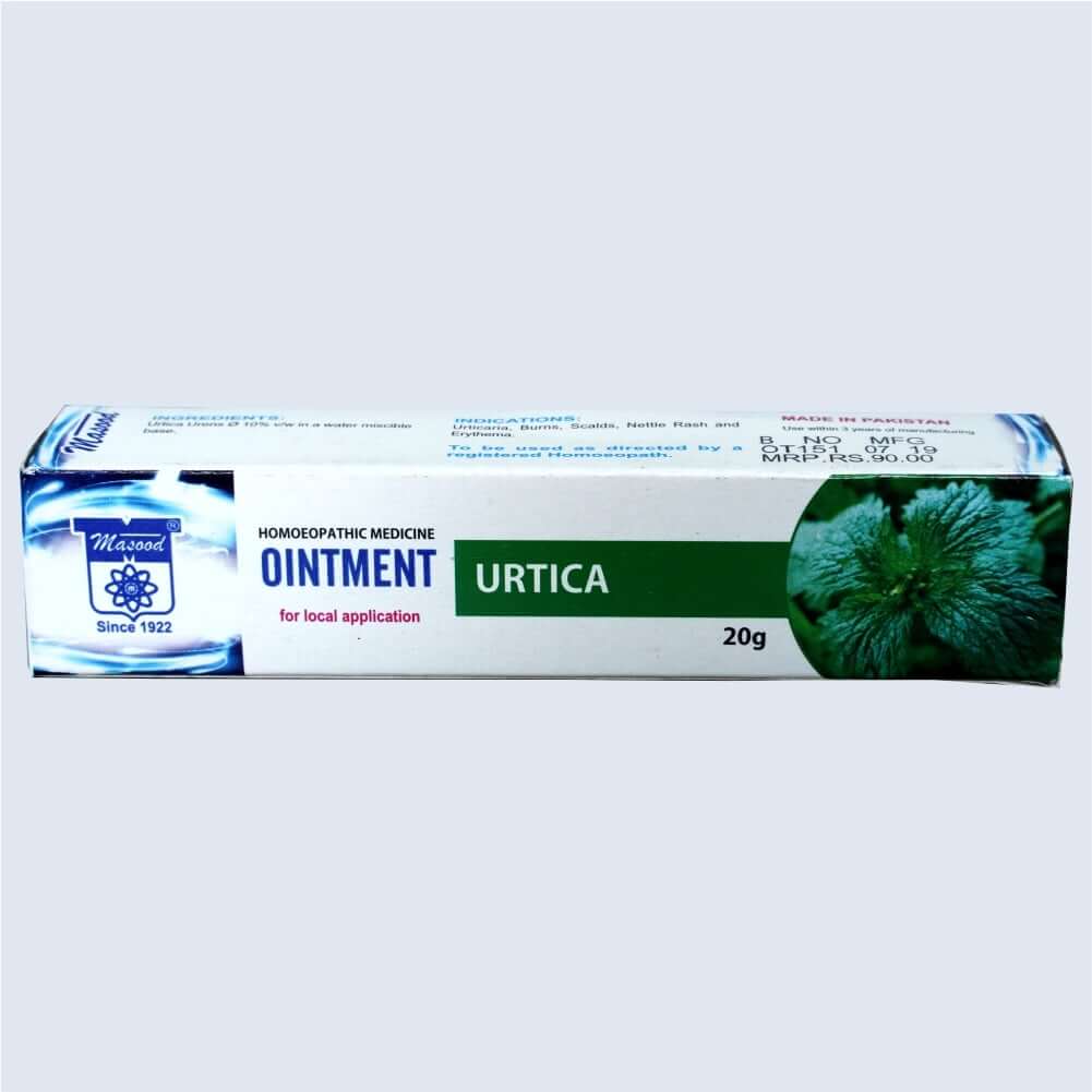 Urtica - Homeopathic Cream for Skin Rash - Dr Masood homeopathic