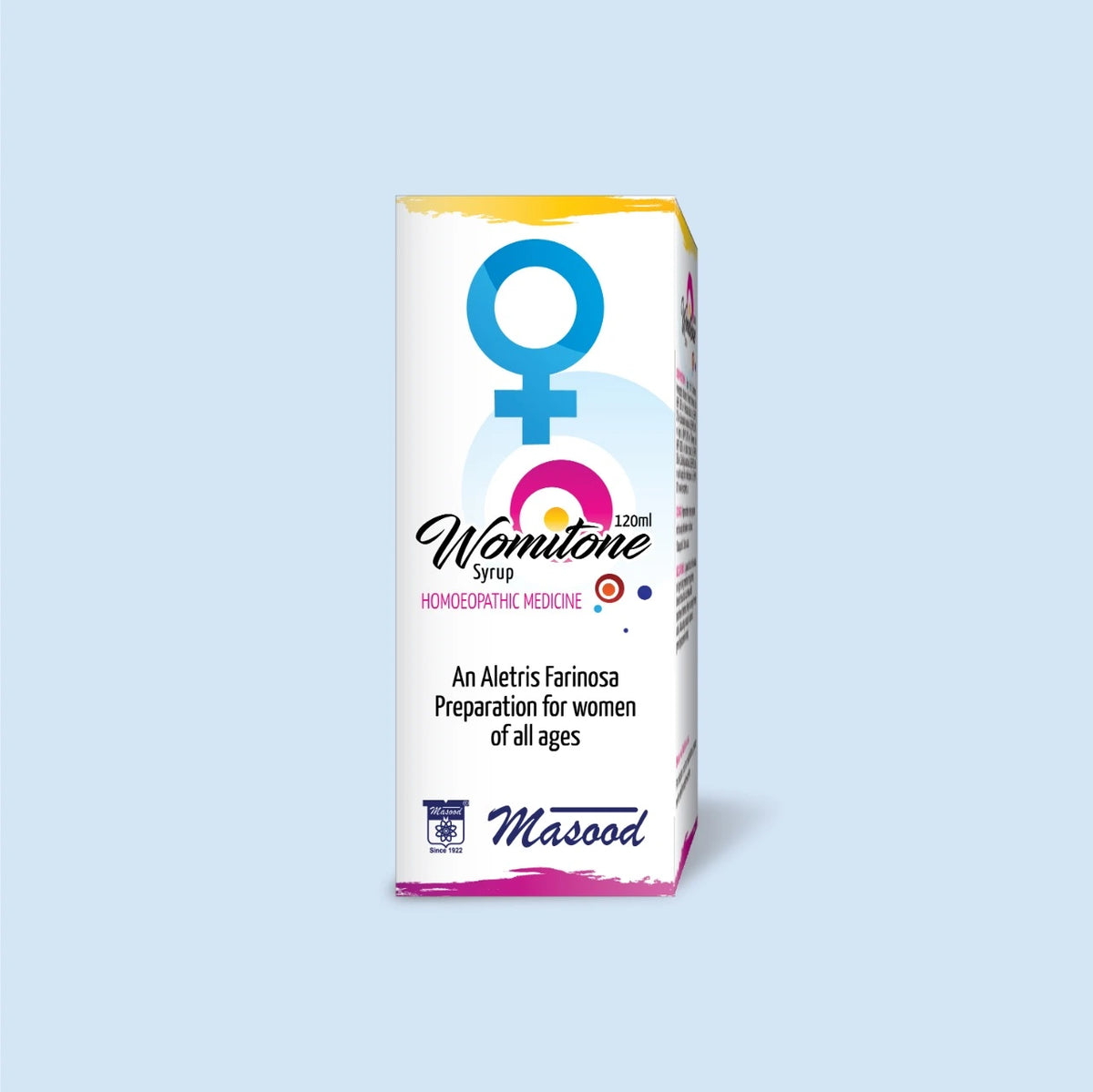 Womitone Syrup - Tonic for Females- Dr. Masood homeopathic 